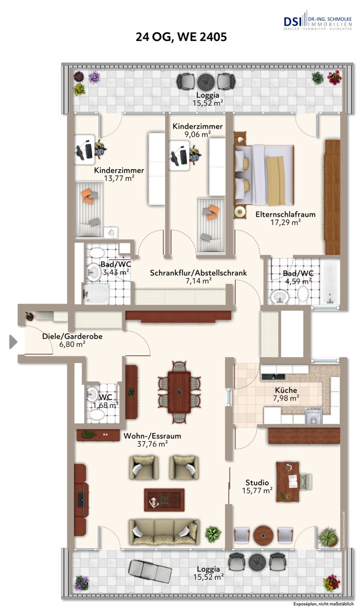 Grundriss Etagenwohnung K�ln