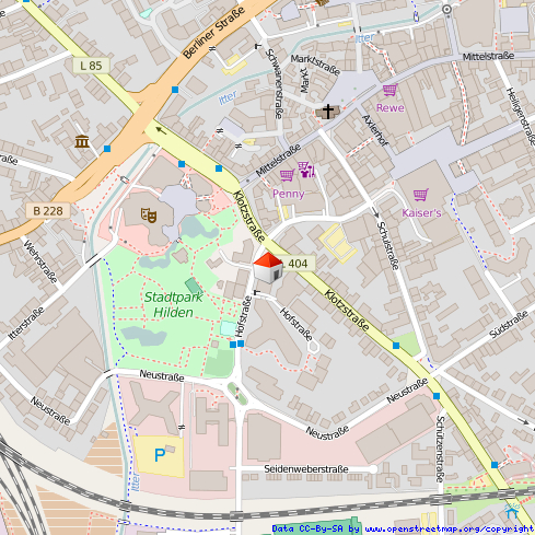 Lageplan Etagenwohnung Hilden