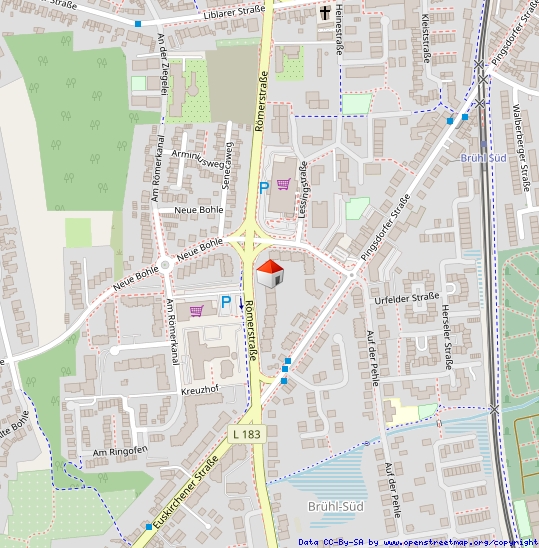 Lageplan Etagenwohnung Br�hl