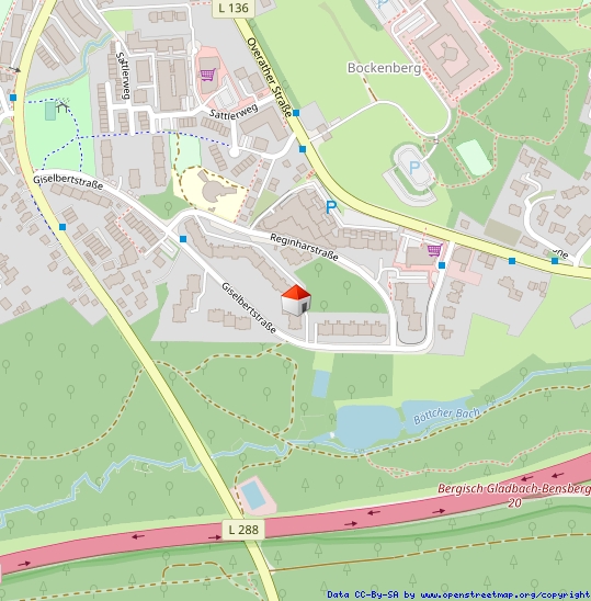 Lageplan Etagenwohnung Bergisch Gladbach