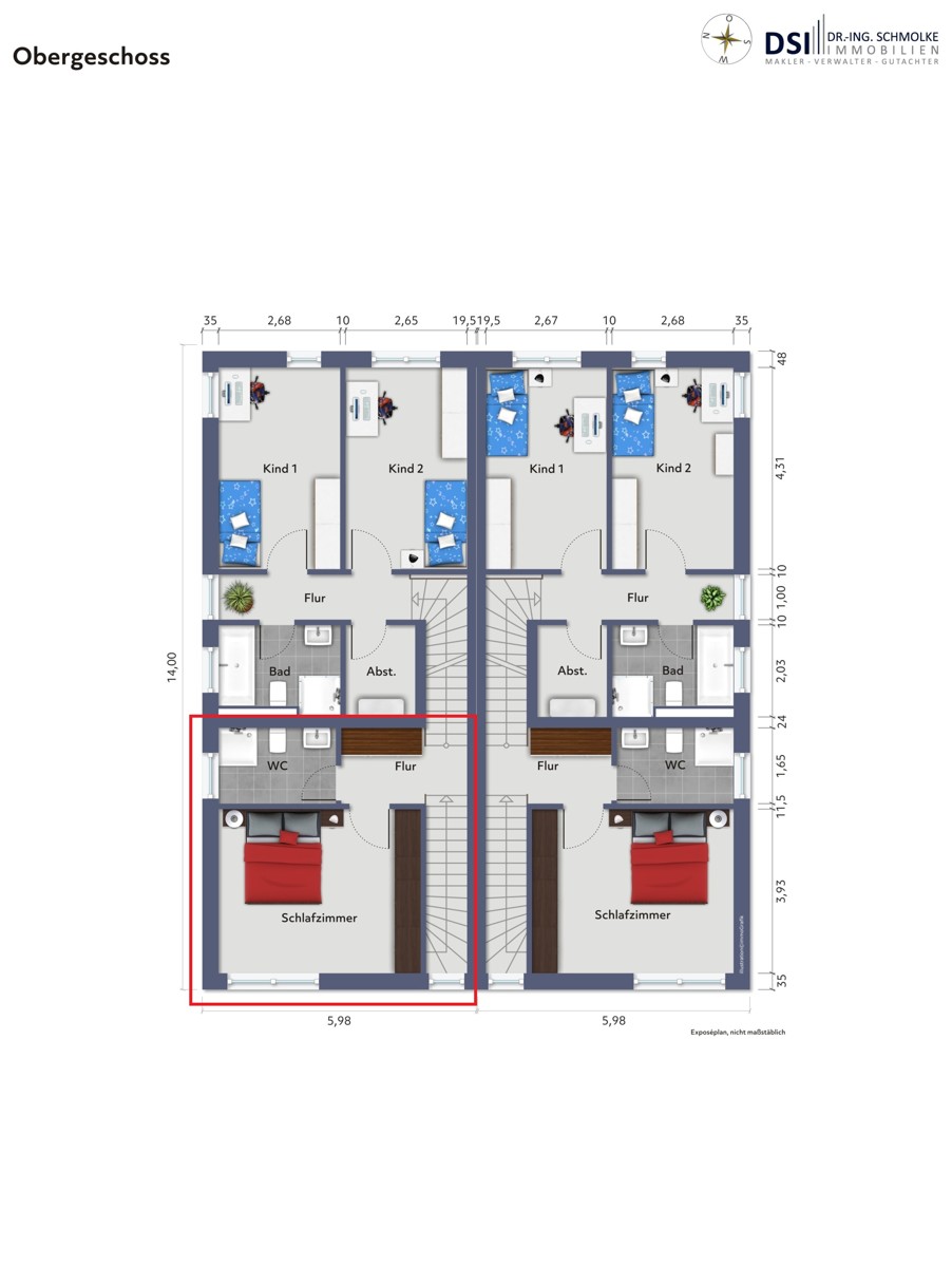 Obergeschoss links Maisonettewohnung K�ln / Wahn