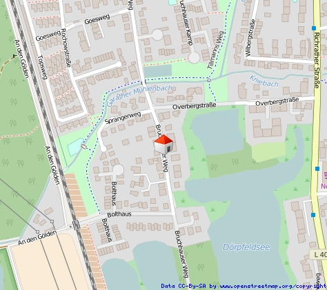 Lageplan Maisonettewohnung Hilden