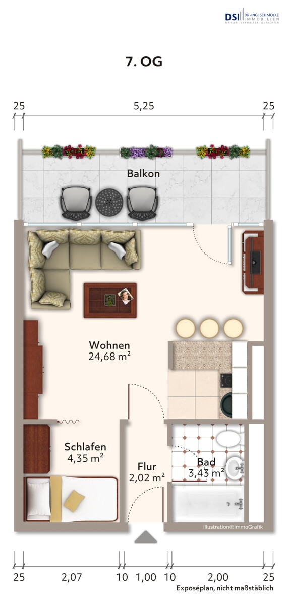 Grundriss Etagenwohnung K�ln