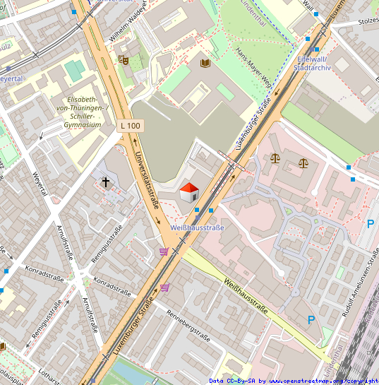 Lageplan Loft-Studio-Atelier K�ln