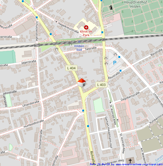 Lageplan Etagenwohnung Hilden