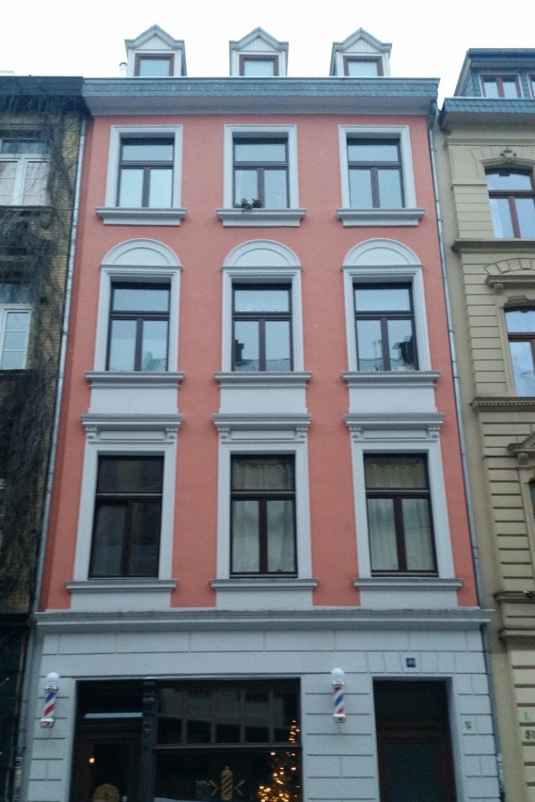 Stra�enansicht K�ln Etagenwohnung Gepflegte 2-Zimmer-Wohnung mit EBK im Kwartier Lat�ng!