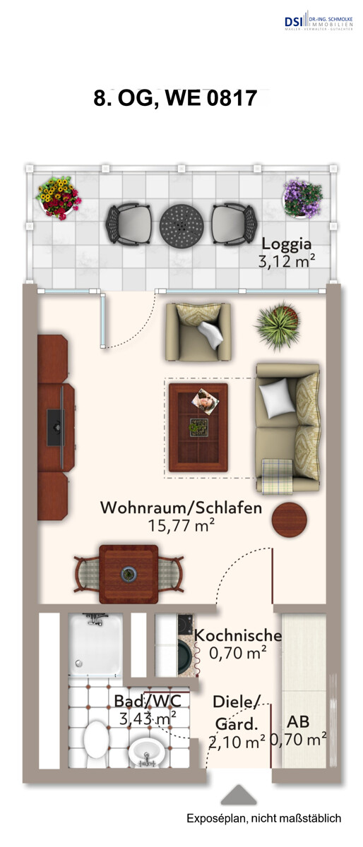 Grundriss Etagenwohnung K�ln