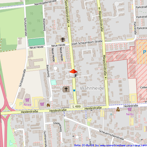 Lageplan Maisonettewohnung K�ln / Wahn