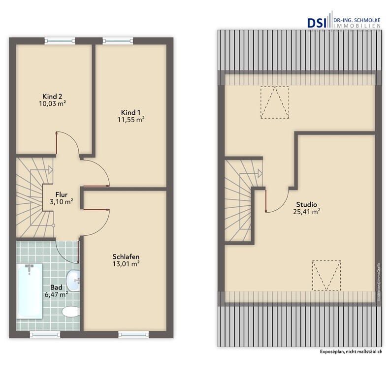 2. Obergeschoss Reihenhaus H�rth