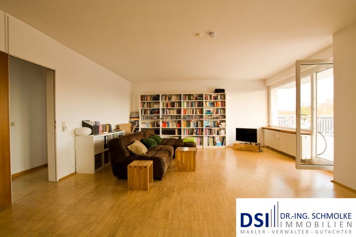 Wohnzimmer Penthousewohnung K�ln / Br�ck