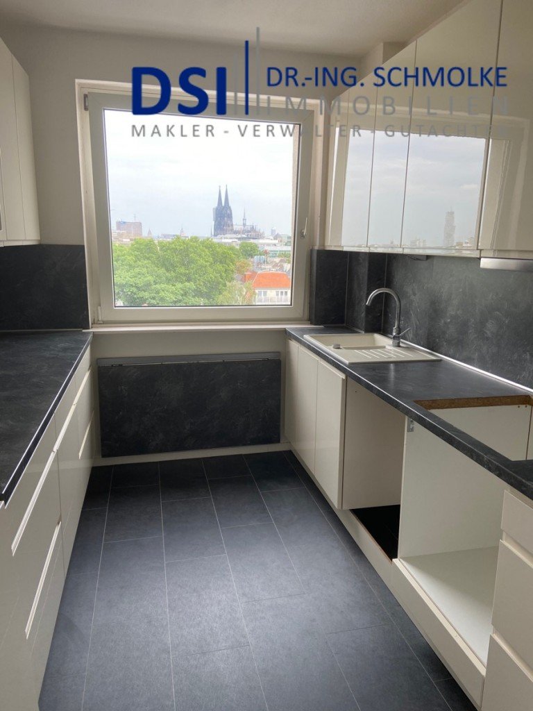 K�che K�ln Etagenwohnung Domblick - Zentral gelegene, modernisierte 3-Zimmer-Wohnung!