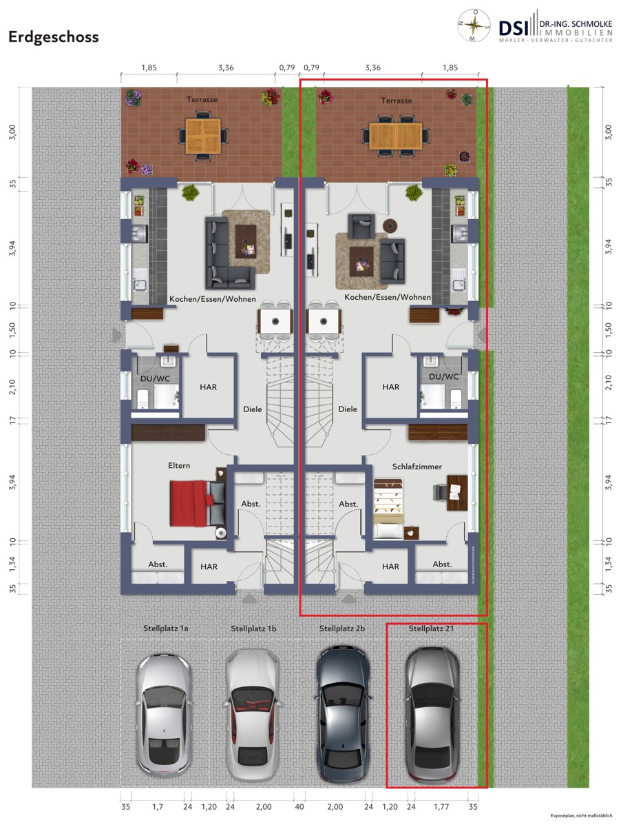 Erdgeschoss rechts Maisonettewohnung K�ln / Wahn