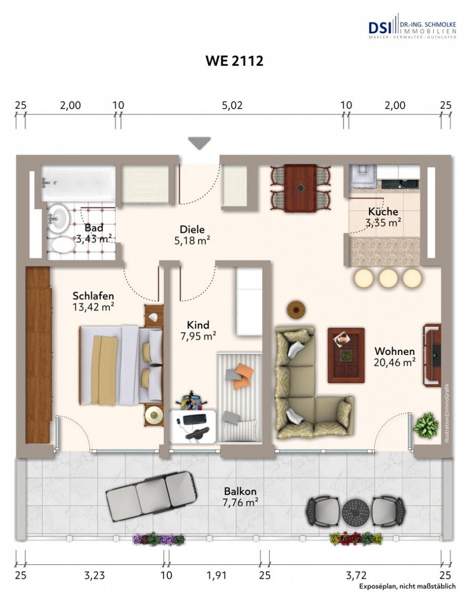 Grundriss Etagenwohnung K�ln