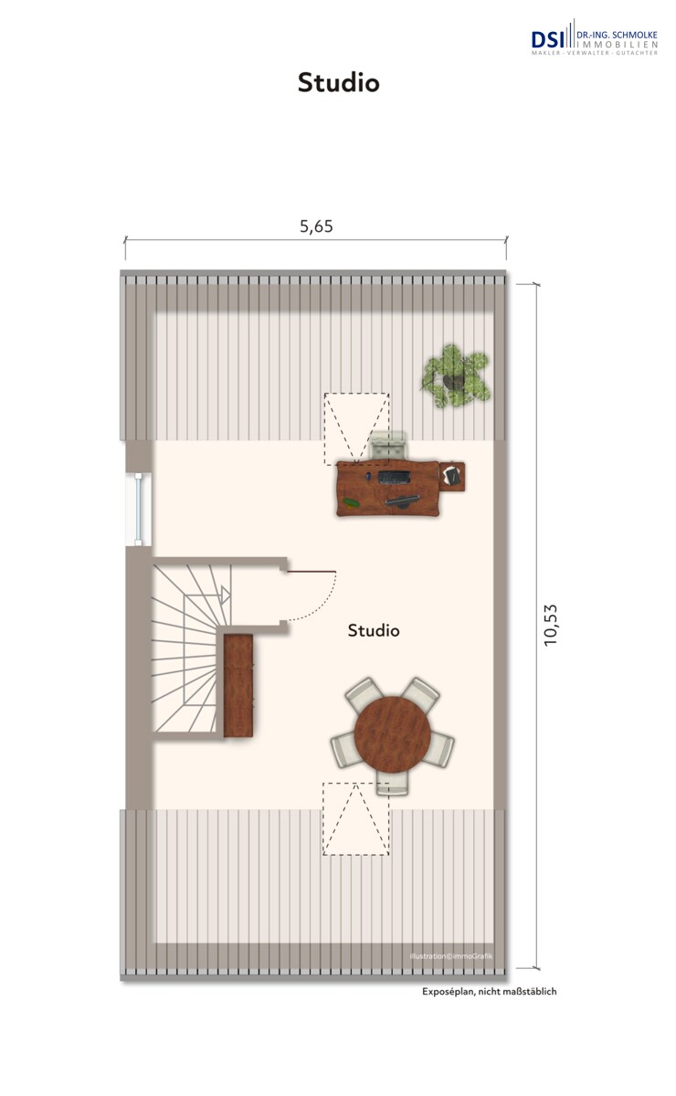 Grundriss Studio Reihenendhaus H�rth