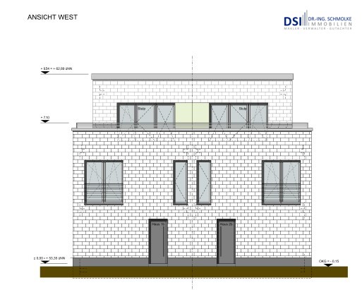 Ansicht West Maisonettewohnung K�ln / Wahn